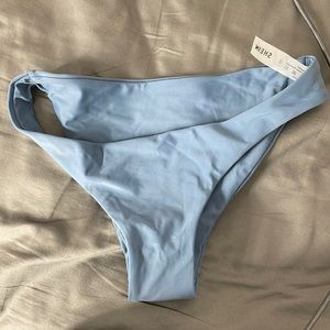 plain blue bikini bottoms
